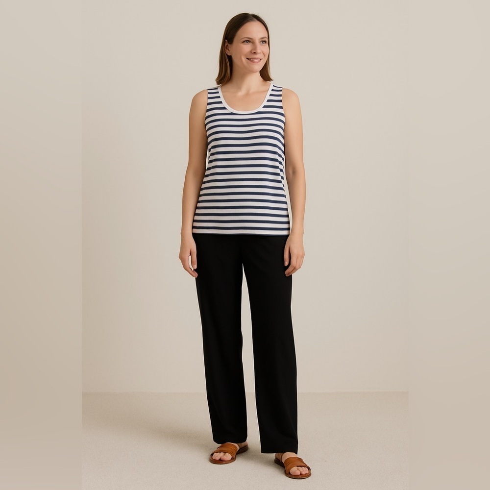 Emerge Black Pants with Zipper Pockets Large